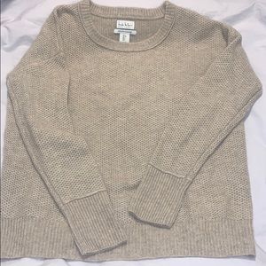 Nicole Miller 100% Cashmere Crewneck Sweater